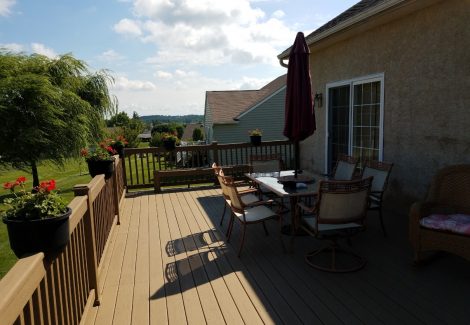 Residential Deck Painting