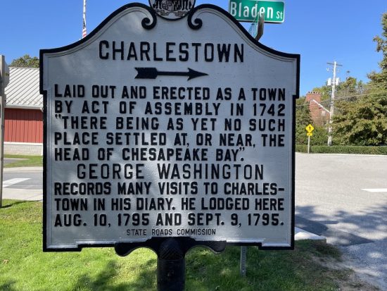 Charlestown history marker
