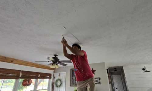 Cutting Into the Ceiling
