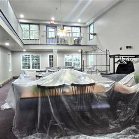 Two Story Dining Room Transformation