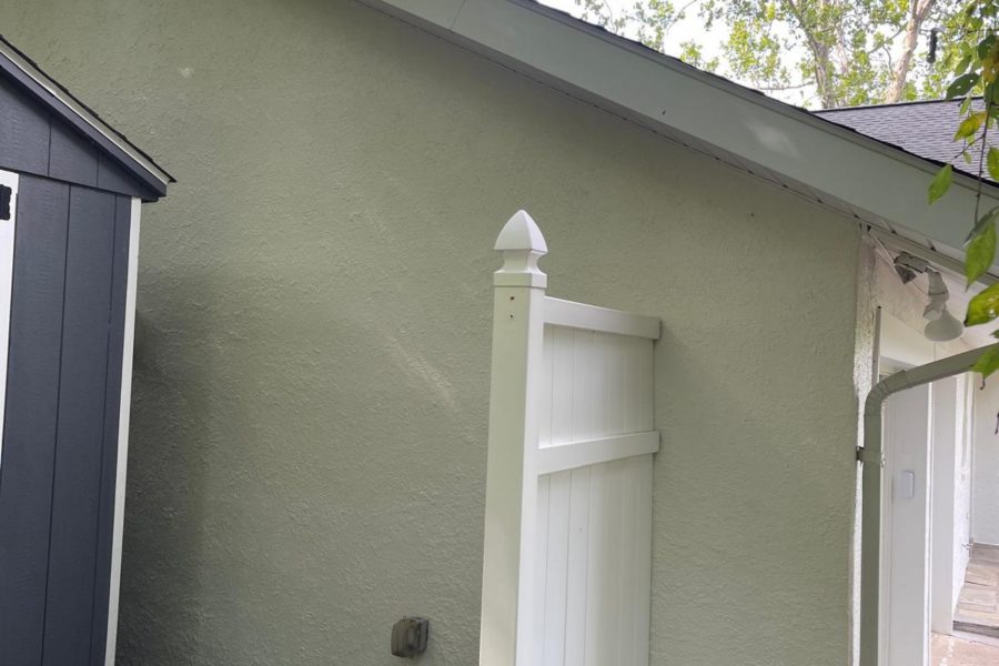 Residential Exterior case study after photo of gate and side of house Preview Image 6