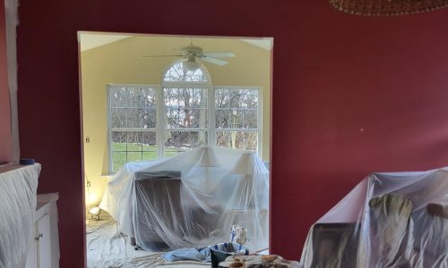 Coatsville home interior project before