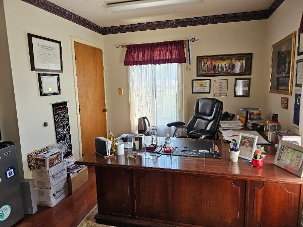 Philadelphia church interior repaint before photo reception area Preview Image 7