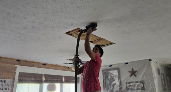 Ceiling Repair and Painting Project