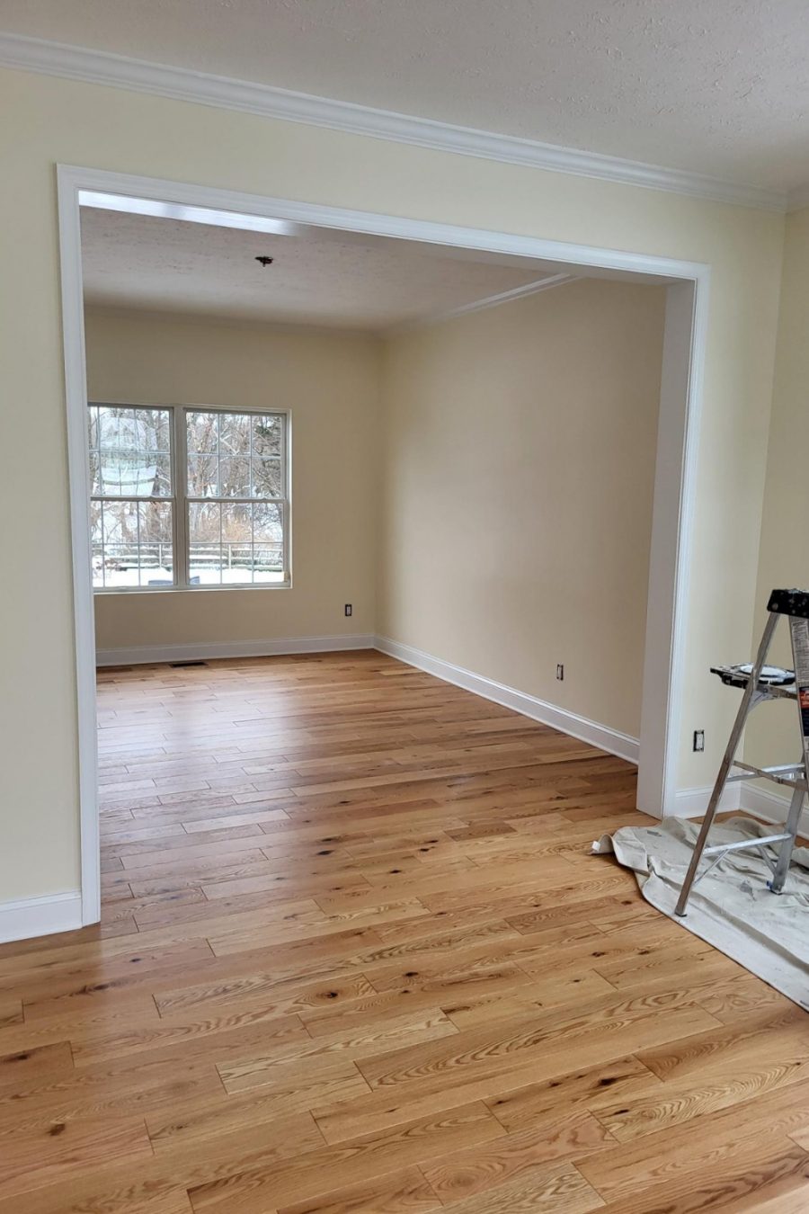 Interior painting project view of room and hallway Preview Image 3