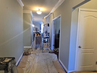 Residential Interior Painting (During)
