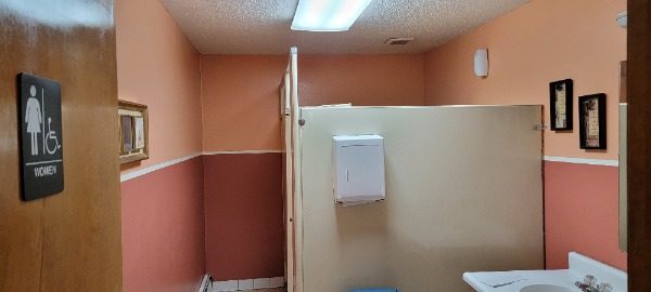 Philadelphia church interior repaint before photo bathroom Preview Image 4