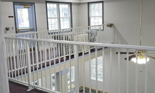 Two Story Dining Room Transformation (During)