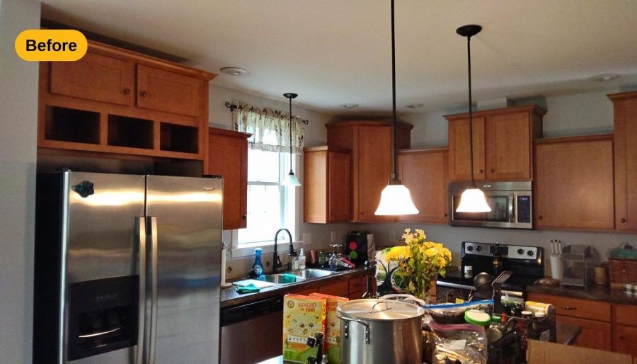 Cabinet Repainting Project Before Preview Image 1