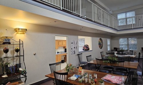 Two Story Dining Room Transformation (Before)