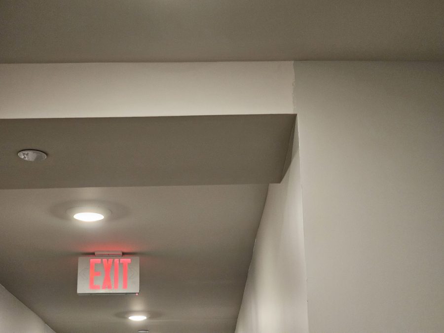 Hallway after photo showing a repaired beam Preview Image 25