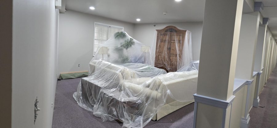 Two Story Dining Room Transformation (During) Preview Image 9