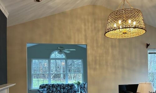 Coatsville home interior project after