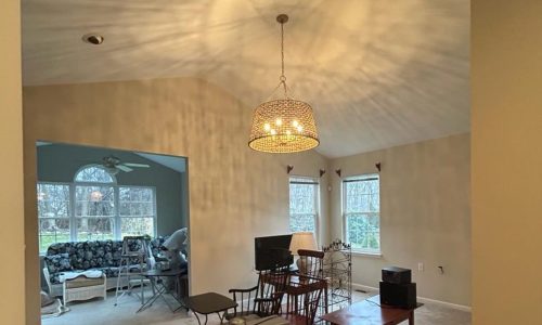 Coatsville home interior project after