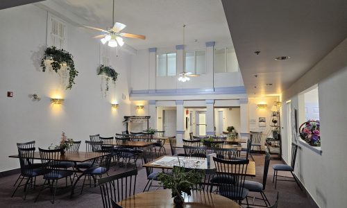 Two Story Dining Room Transformation (Before)