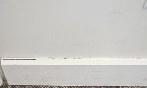 Office Baseboard (Before)