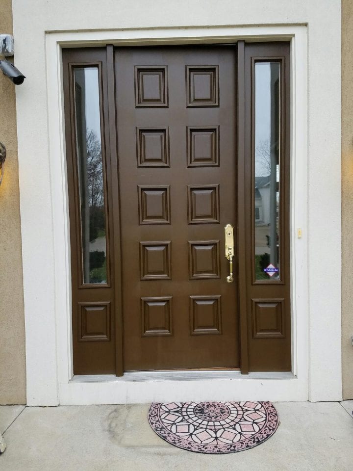 Front Door – Before and After After