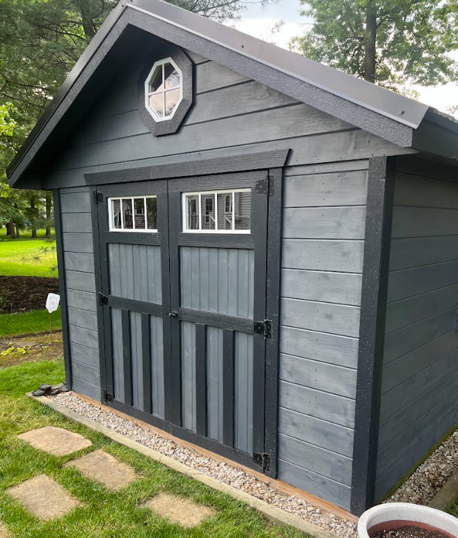 Westlake Shed Painting – Before & After After