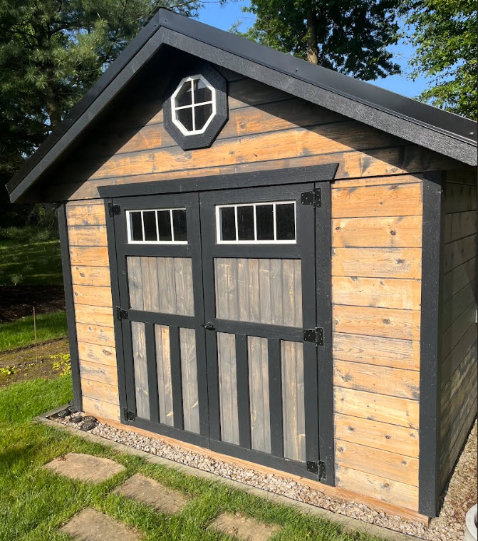 Westlake Shed Painting – Before & After Before