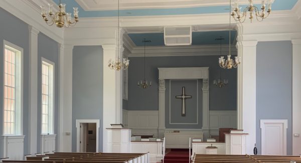 commercial church interior painting
