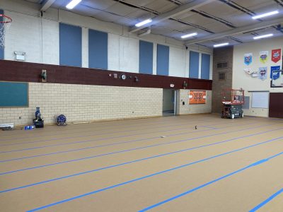 rocky river goldwood primary gym painting