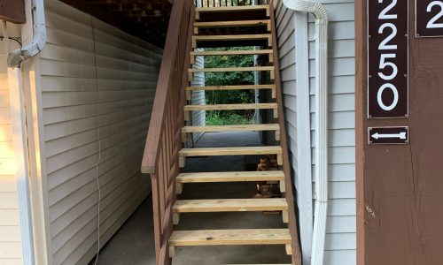 River Walk Condo Stairs - Replacement in Progress