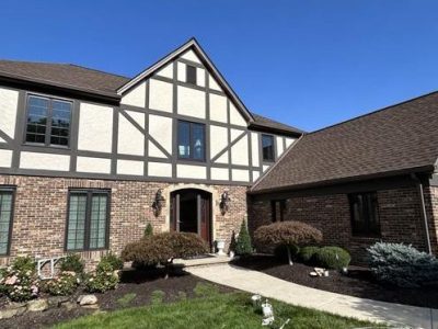 Tudor Home Exterior Painting Westlake