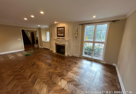 Interior Painting Project Before Picture