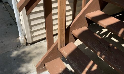 River Walk Condo Stairs - Before