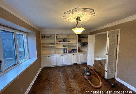 Interior Painting Project Before Picture