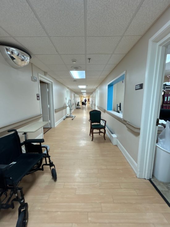 nursing home hallway painting