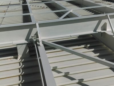 Costco Wholesale Fuel Station Roof Steel Beams - Avon, OH