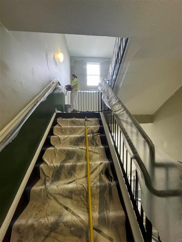 photo of stairs being repainted Preview Image 7