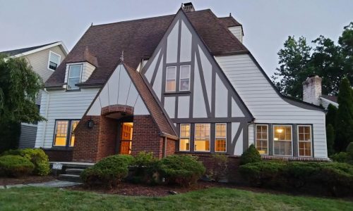 Residential Tudor Style Exterior
