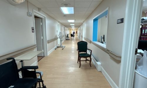 Life Care Center Hallway Painting