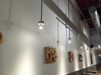 chipotle restaurant interior painting