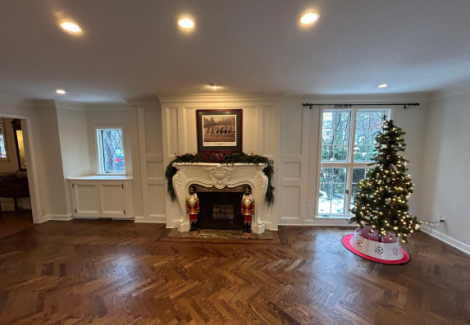 Interior Painting Project Before Picture