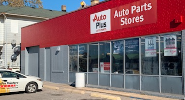 auto plus auto parts store painting