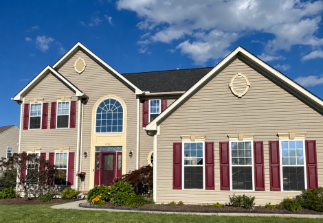 Shutters, Door, and Trim Repaint