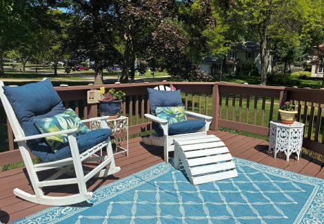 Deck Staining Project