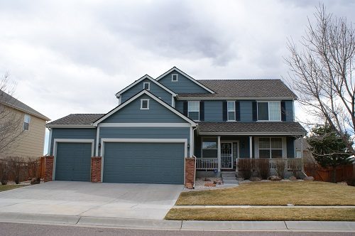 Exterior painting by CertaPro house painters in Brighton, CO