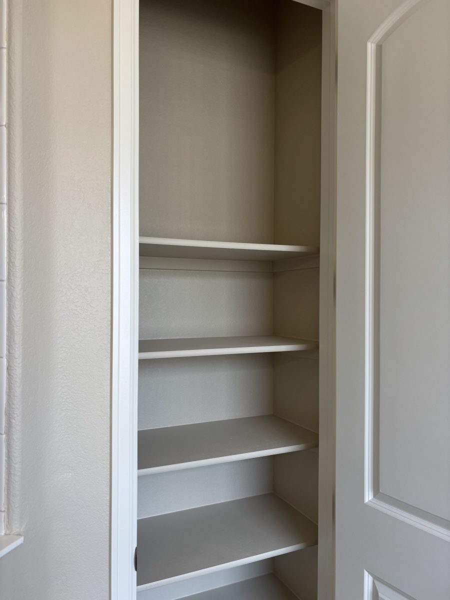 home interior closet after repaint Preview Image 2