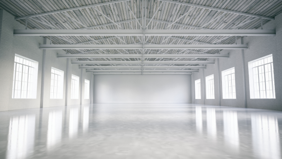 Warehouse Interior stock image