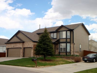 Exterior painting by CertaPro house painters in Brighton, CO