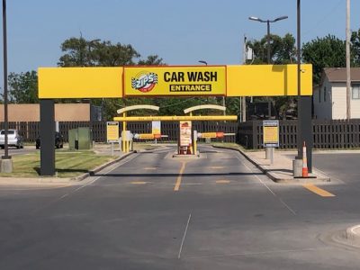 car wash exterior