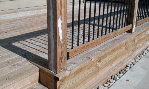 Deck Restoration Before