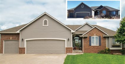 Wichita Ranch Home Exterior Painting