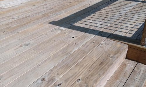 Deck Restoration Before