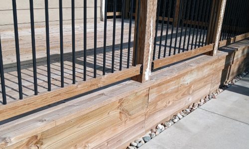 Deck Restoration Before