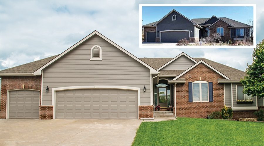 Wichita Ranch Home Exterior Painting